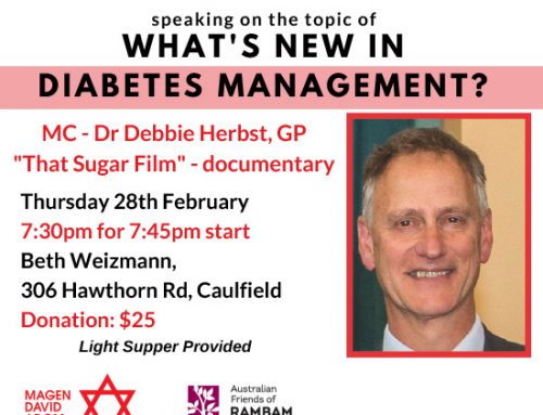 What’s New in Diabetes Management? – Associate Professor Neale Cohen FRACP